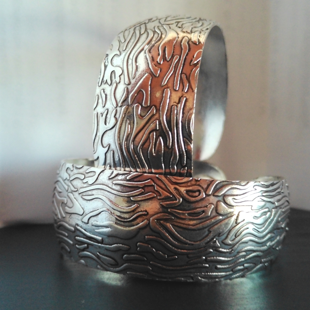 Textured Cuff Bracelet